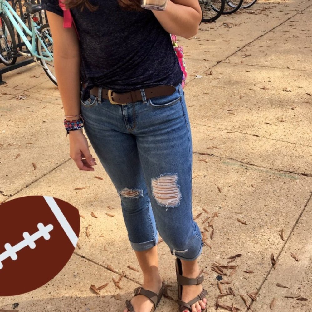Distressed Jeans